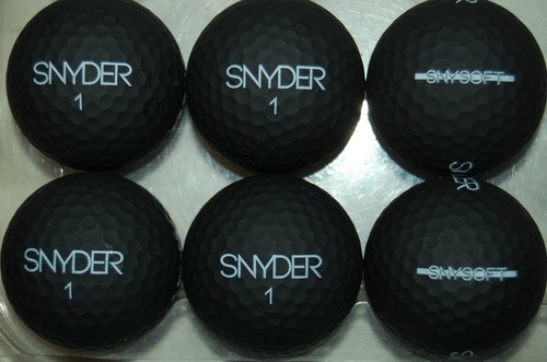 Snyder soft black golf - black, 6